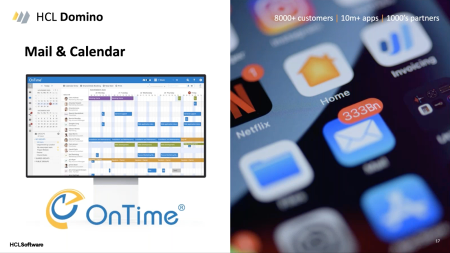 Mail and Calendar OnTime